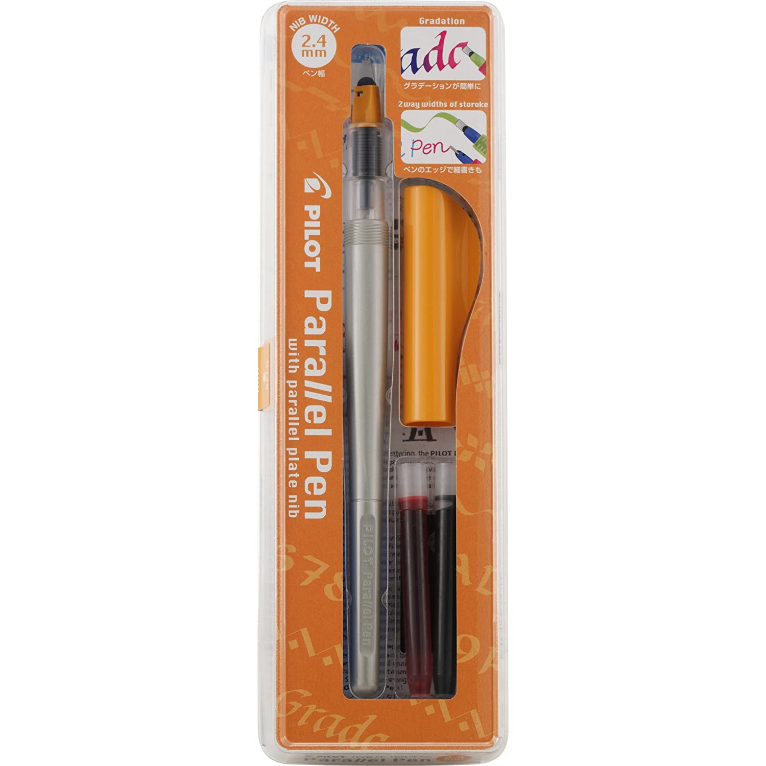 Pilot Parallel Pen Set with Cartridge (2.4MM)