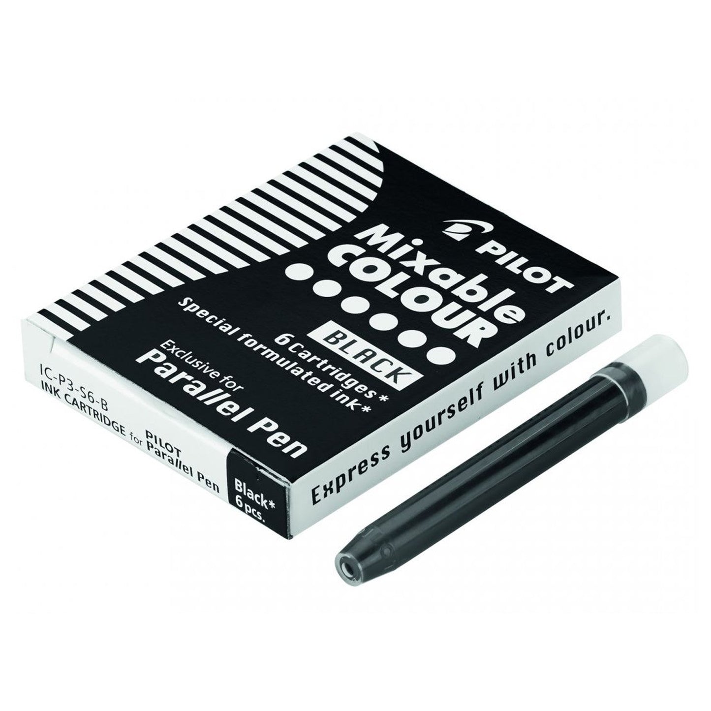 Pilot Parallel Ink Cartridge - Black