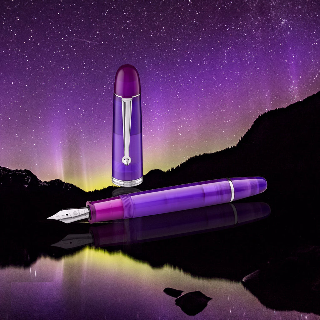 Penlux Masterpiece Grande Great Natural Aurora Australis CT Fountain Pen
