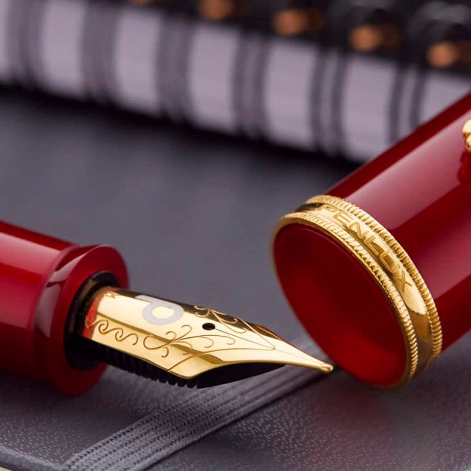 Penlux Masterpiece Grande Great Natural Daybreak GT Fountain Pen