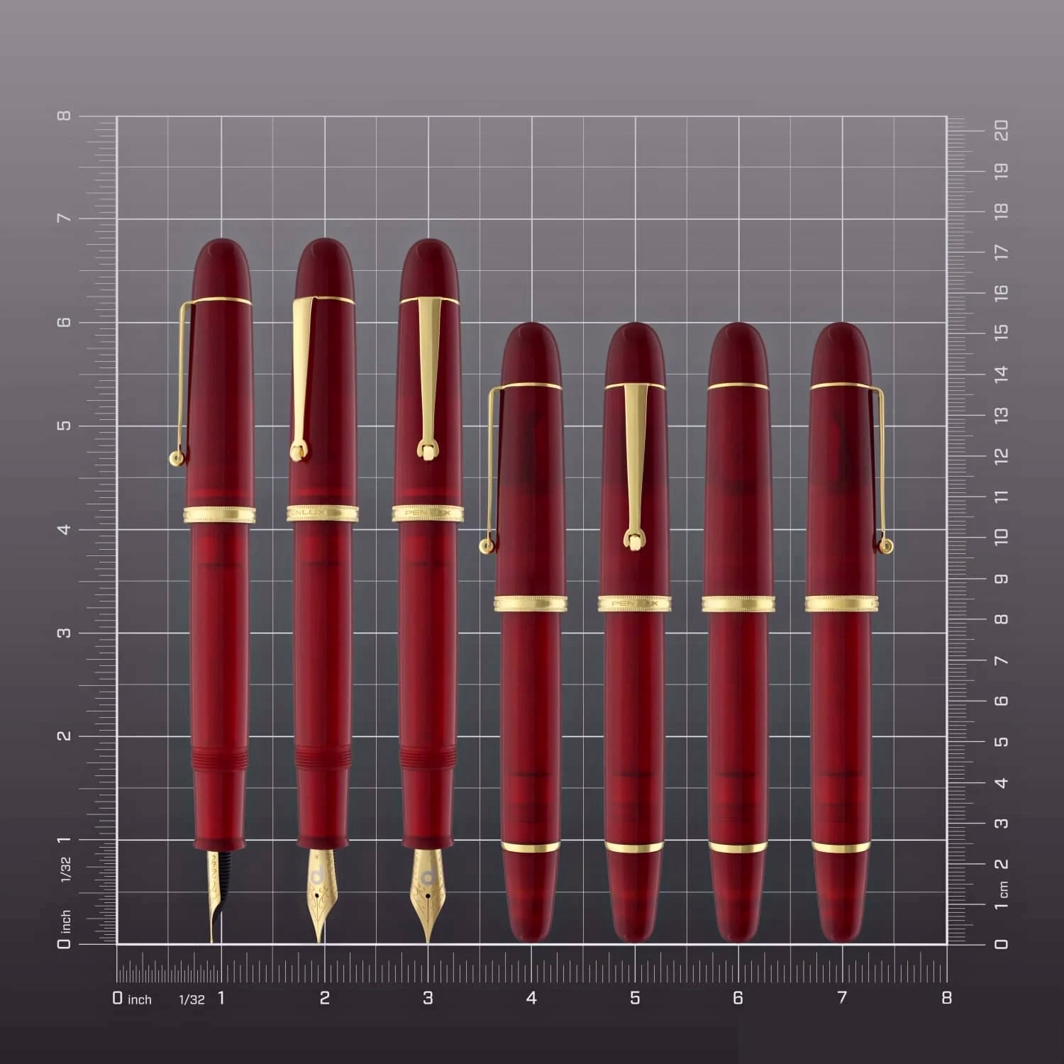 Penlux Masterpiece Grande Great Natural Daybreak GT Fountain Pen