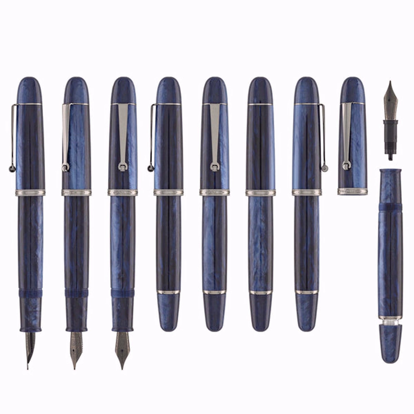 Penlux Masterpiece Grande Great Natural Galaxy Fountain Pen