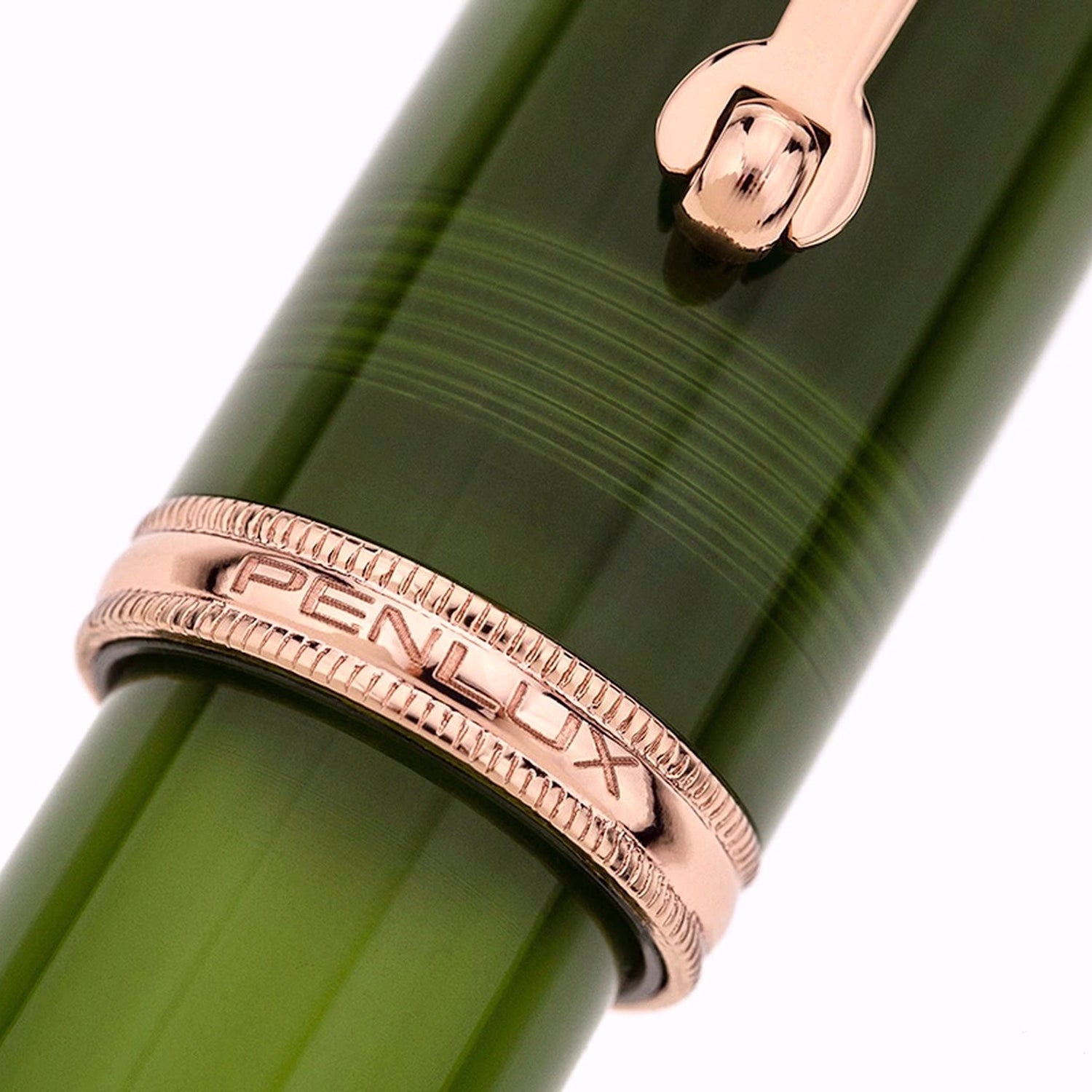 Penlux Masterpiece Grande Great Natural Rain Forest GT Fountain Pen
