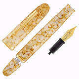 Penlux Masterpiece Grande Koi Golden Crystal GT Fountain Pen