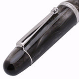 Penlux Masterpiece Grande Wave Black CT Fountain Pen