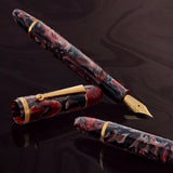 Penlux Masterpiece Grande Wave Marble GT Fountain Pen