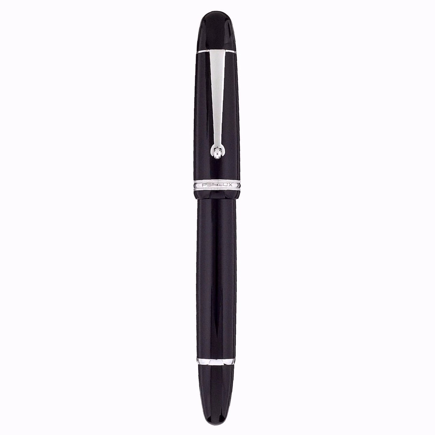 Penlux Masterpiece Grande Black CT Fountain Pen
