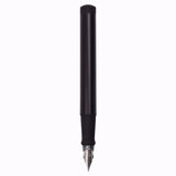 Penlux Junior Metallic Black Fountain Pen