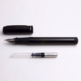 Penlux Junior Metallic Black Fountain Pen