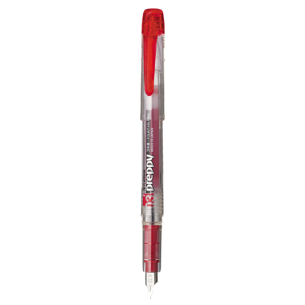 Platinum Preppy Fountain Pen (Red - 05M) PPQ20011M