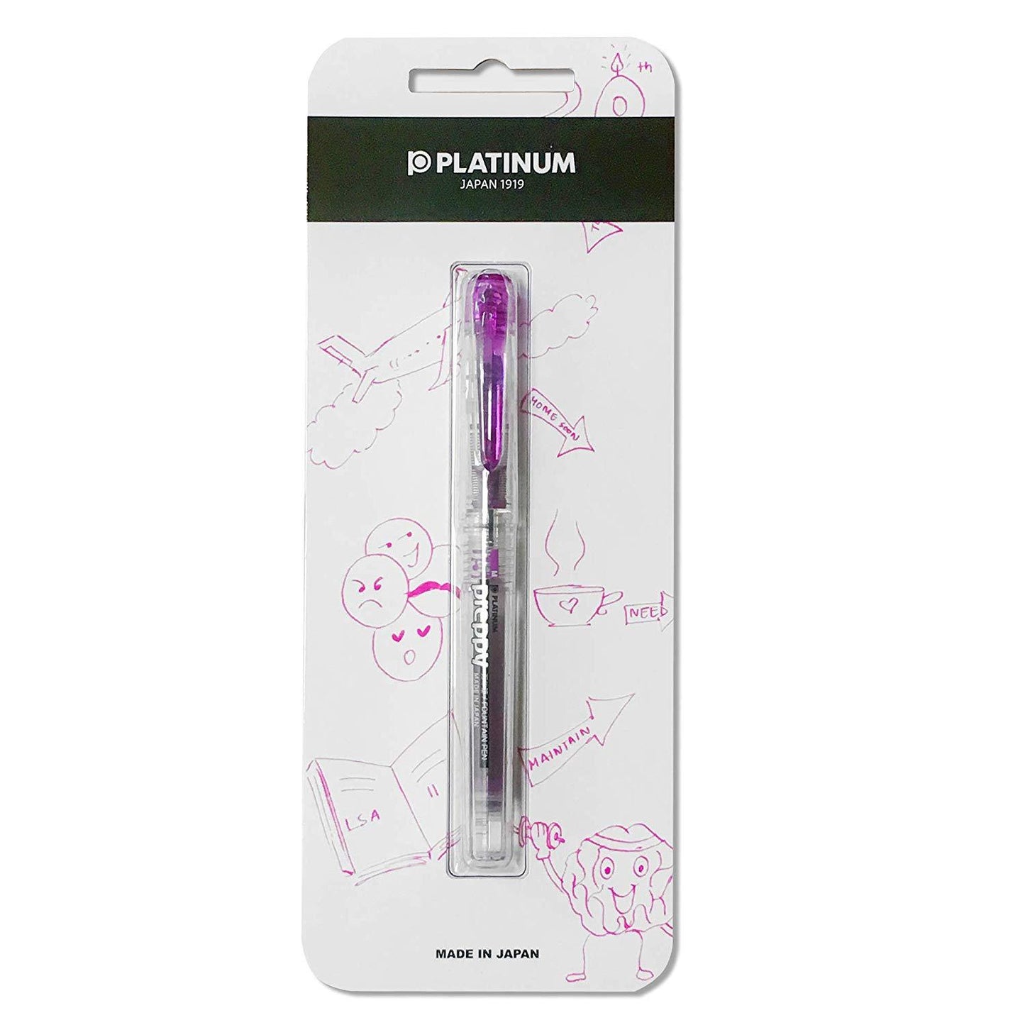 Platinum Preppy Fountain Pen (Violet - 05M) PPQ20028M