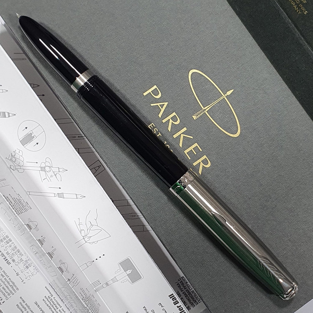 Parker 51 Black CT Fountain Pen USA - Main Image