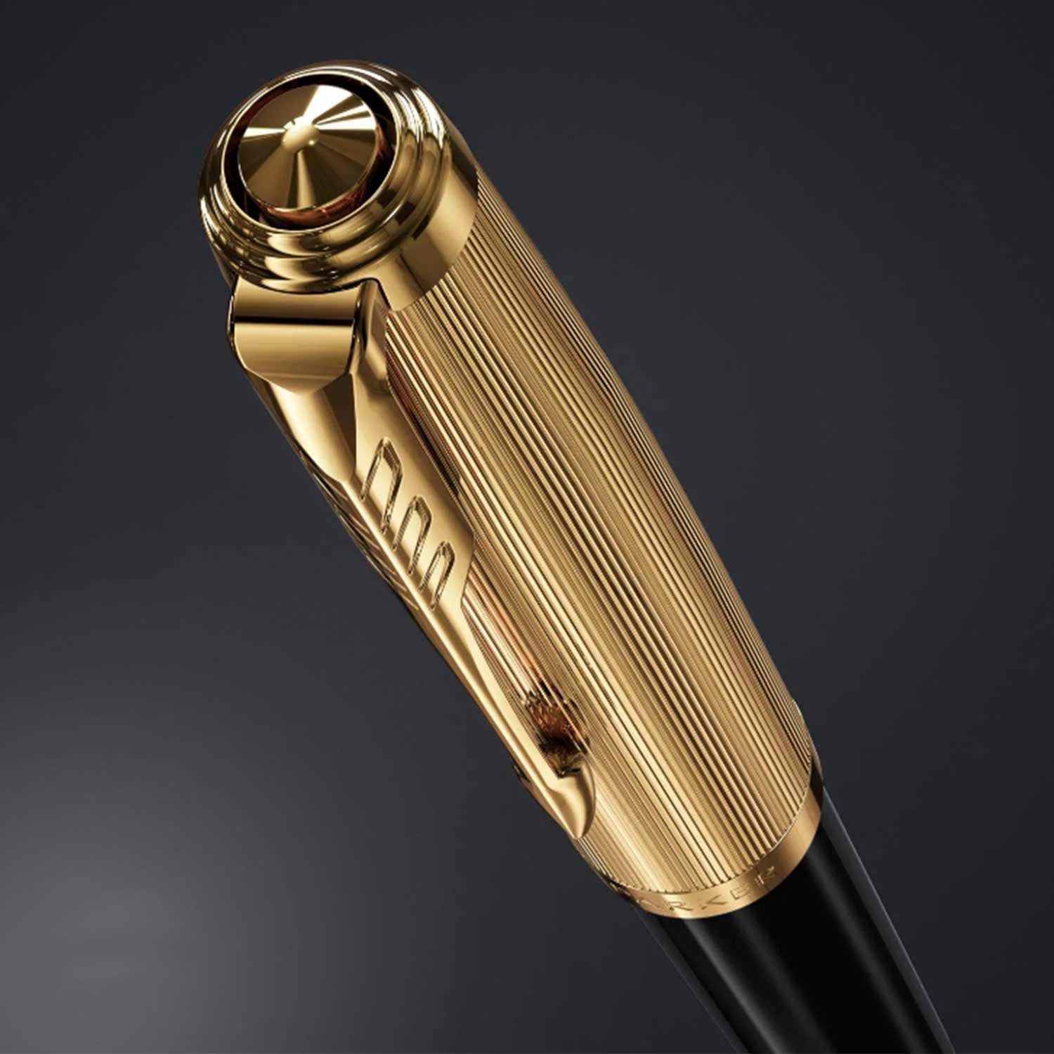 Parker Premium 51 Deluxe Black GT Ballpoint Pen 9000032288
