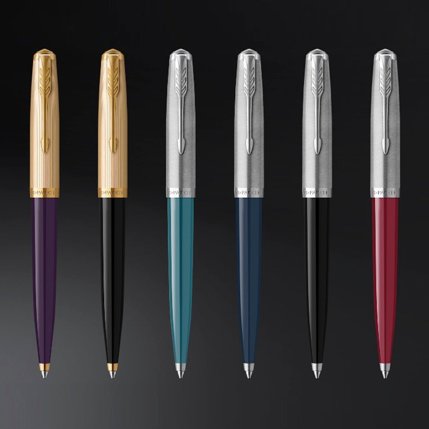 Parker Premium 51 Deluxe Black GT Ballpoint Pen 9000032288