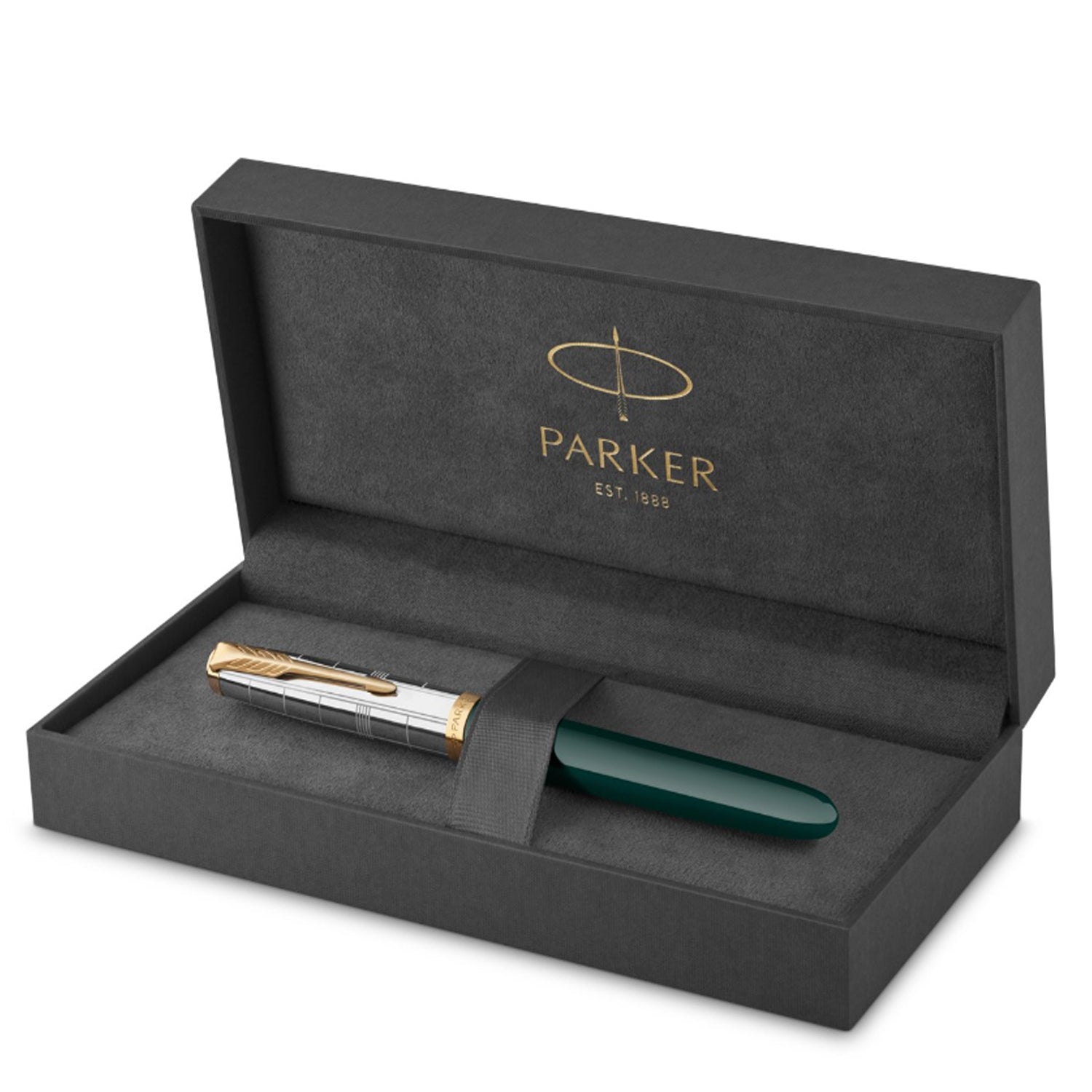 Parker Premium 51 Forest Green GT Fountain Pen