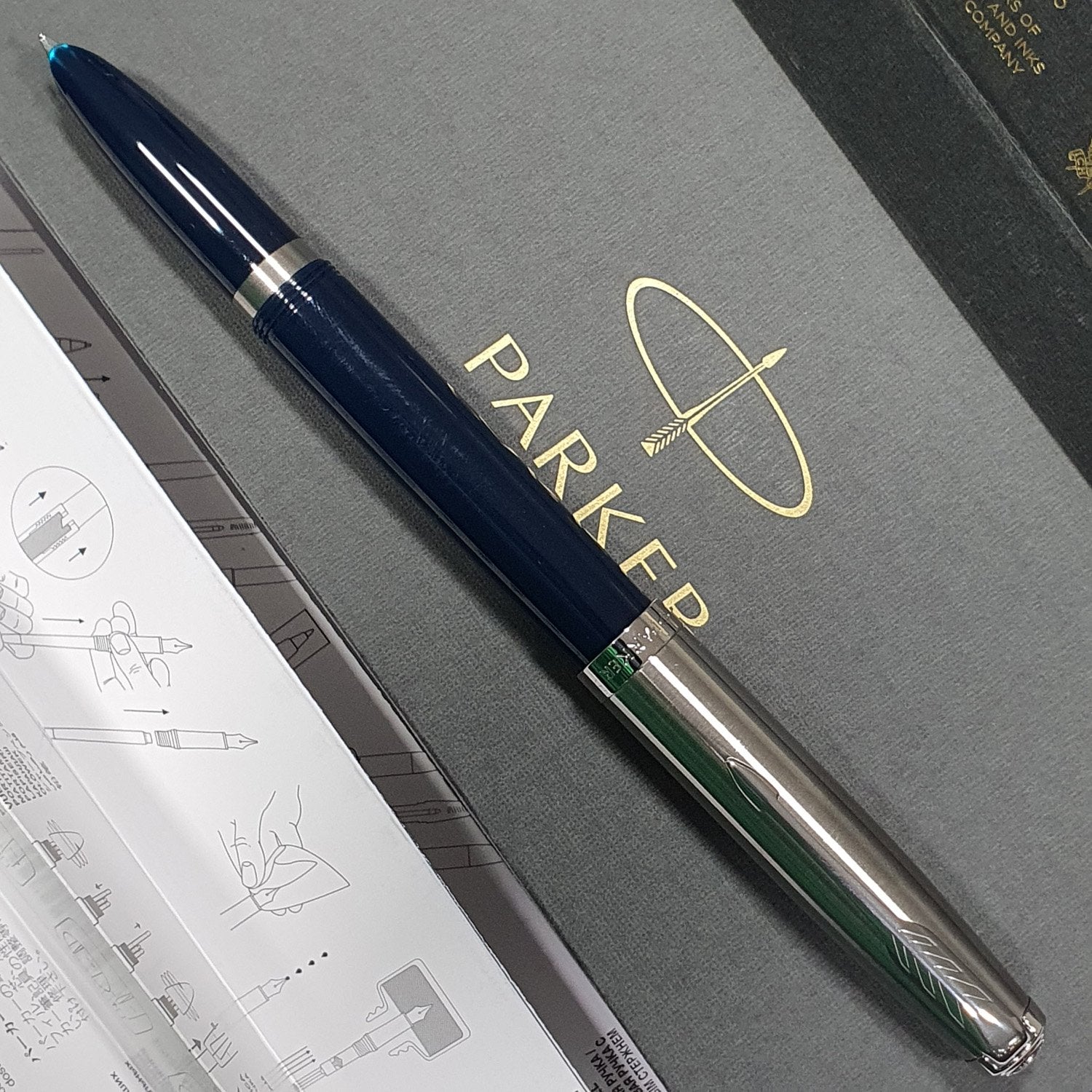 Parker 51 Midnight Blue CT Fountain Pen