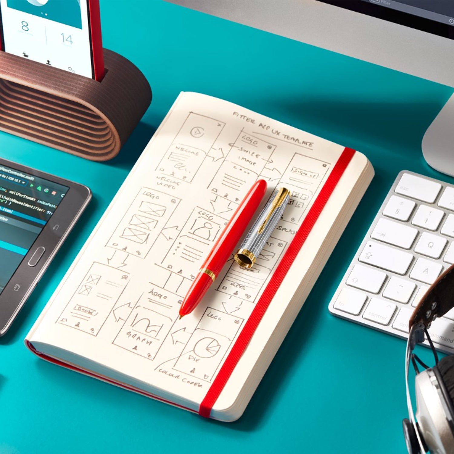 Parker Premium 51 Rage Red GT Fountain Pen