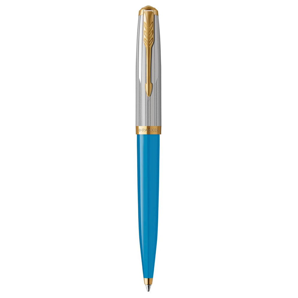 Parker Premium 51 Turquoise GT Ballpoint Pen 9000034632