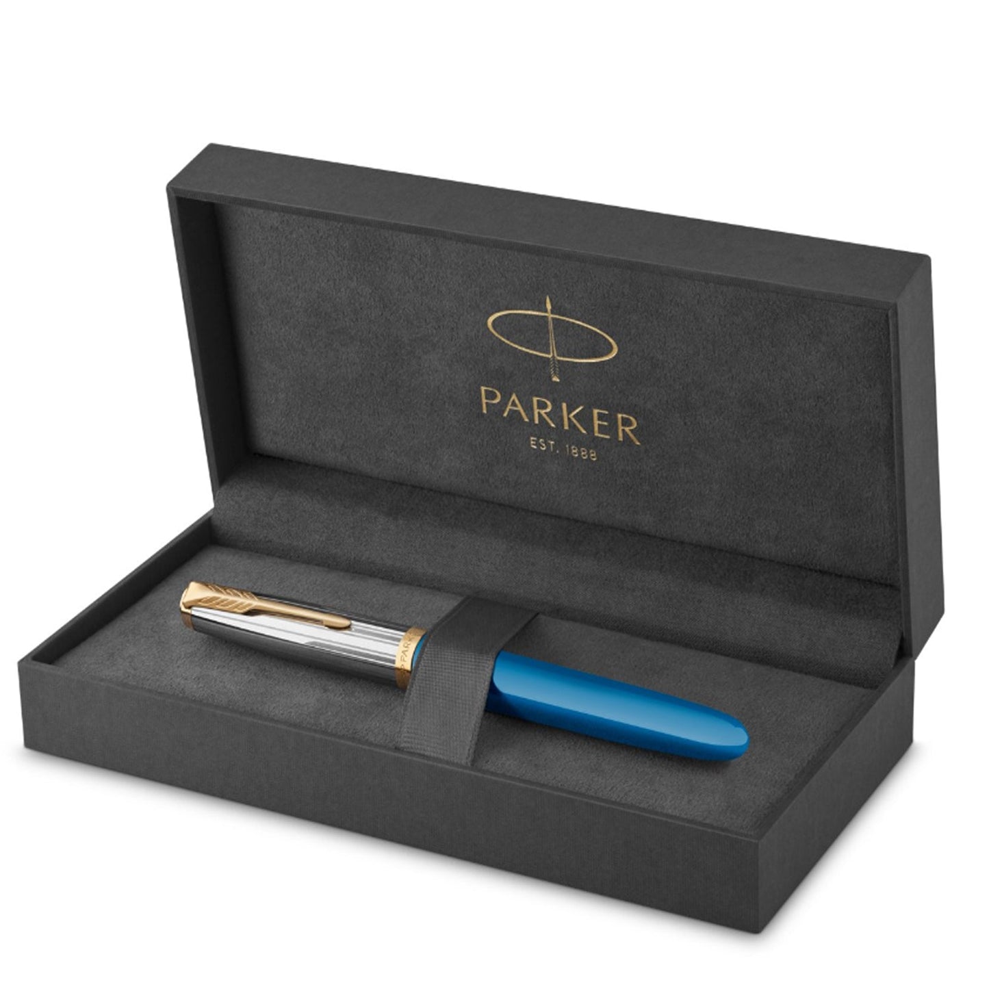 Parker Premium 51 Turquoise GT Fountain Pen