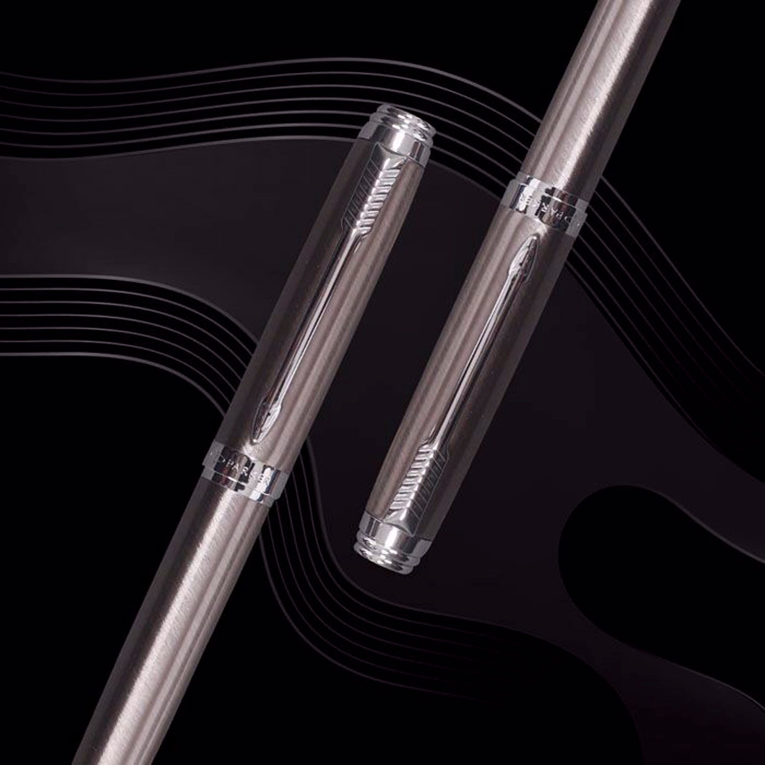 Parker Ambient Gun Metal CT Roller Ball Pen 9000032911