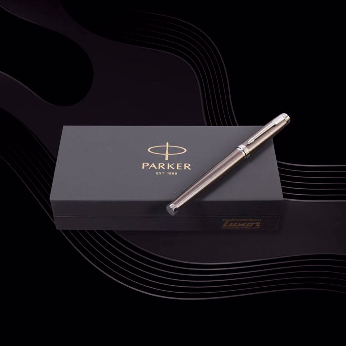 Parker Ambient Gun Metal CT Roller Ball Pen 9000032911