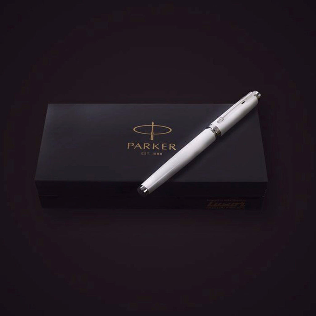 Parker Ambient White CT Roller Ball Pen 9000032913
