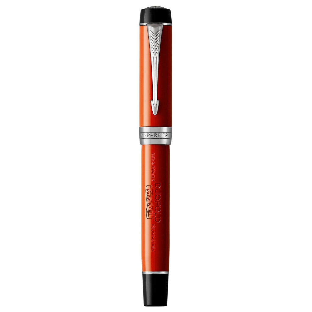 Parker Duofold Classic Big Red CT Fountain Pen | USA