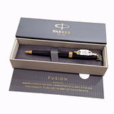 Parker Fusion Lacque Black GT Ballpoint Pen 9000034436