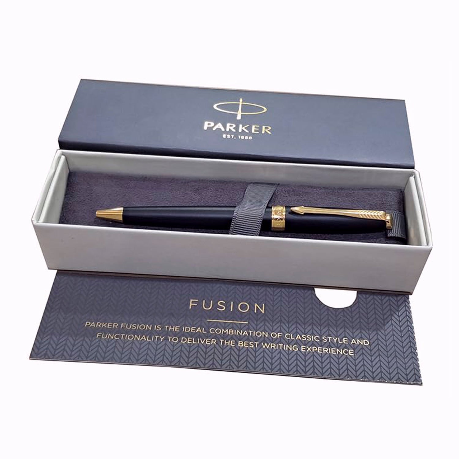 Parker Fusion Matte Black GT Ballpoint Pen 9000034438
