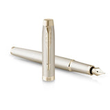 Parker Premium IM Monochrome Champagne GT Fountain Pen