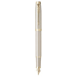 Parker Premium IM Monochrome Champagne GT Fountain Pen