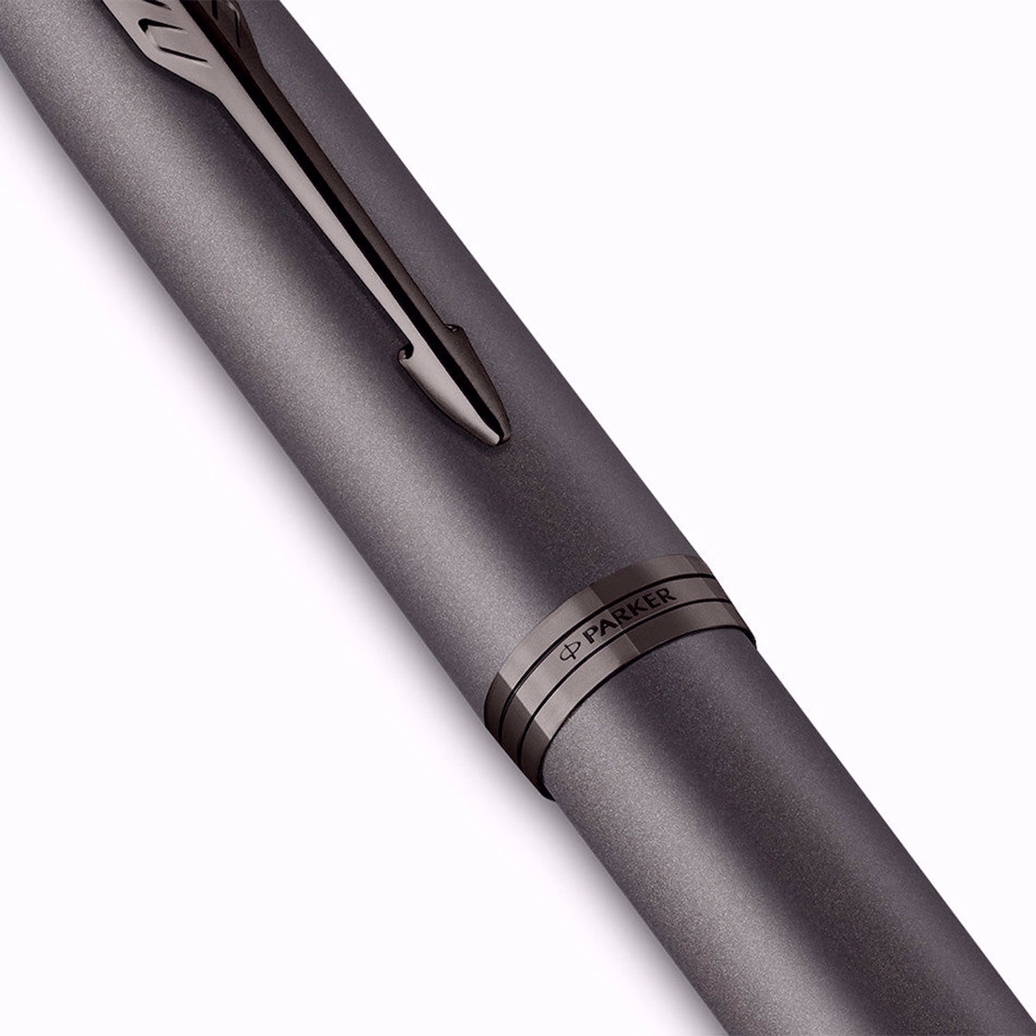 Stylo Plume Parker IM Monochrome Bordeaux - Plume Fine, Encre Bleue, Coffret Cadeau