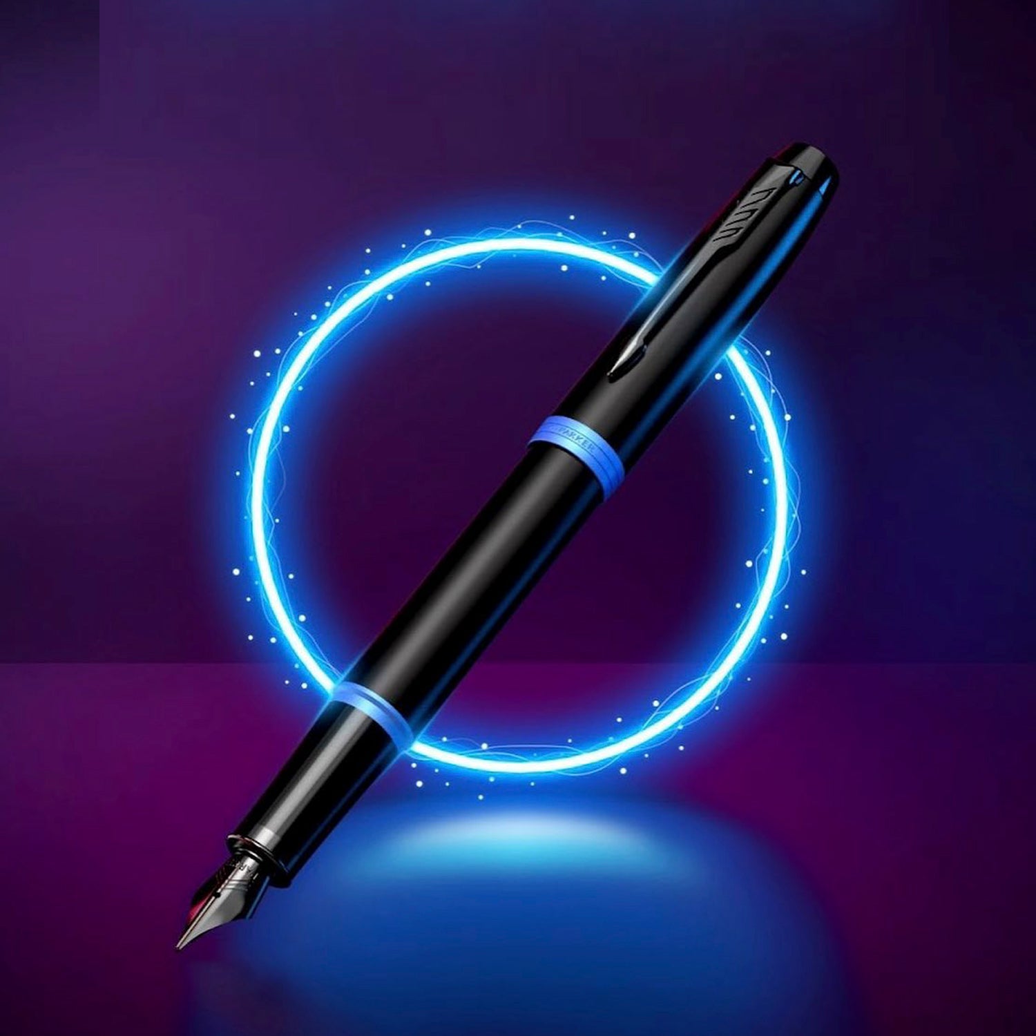 Parker Premium IM Marin Blue Fountain Pen