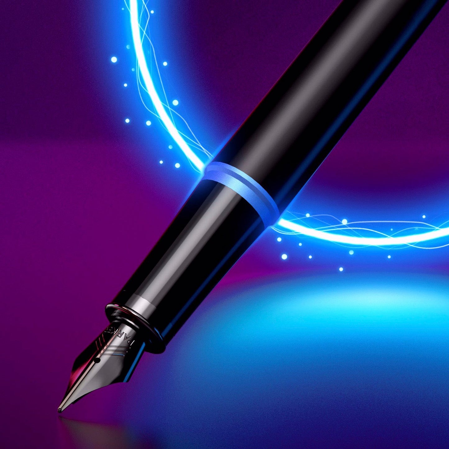 Parker Premium IM Marin Blue Fountain Pen
