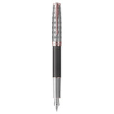 Parker Premium Sonnet Metal & Grey Lacquer CT Fountain Pen