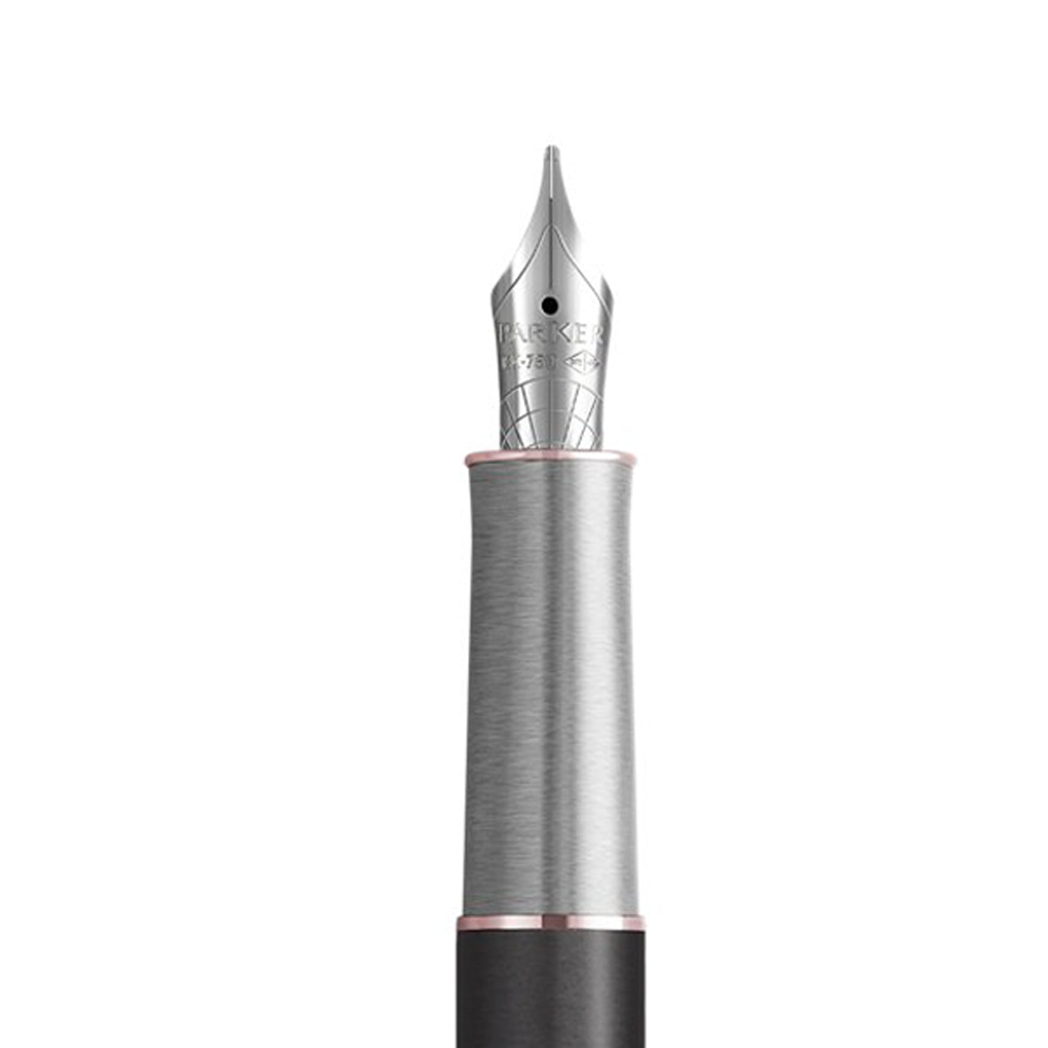 Parker Premium Sonnet Metal & Grey Lacquer CT Fountain Pen