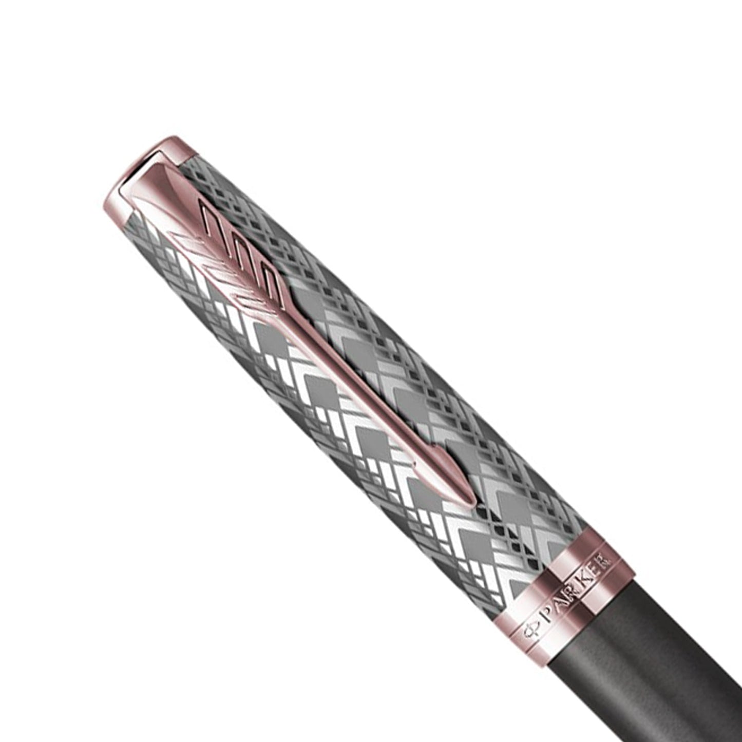 Parker Premium Sonnet Metal & Grey Lacquer CT Fountain Pen