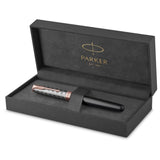 Parker Premium Sonnet Metal & Grey Lacquer CT Fountain Pen