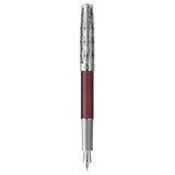 Parker Premium Sonnet Metal & Red Lacquer CT Fountain Pen