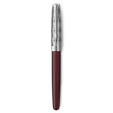 Parker Premium Sonnet Metal & Red Lacquer CT Fountain Pen