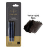 Parker Quink Ink Cartridge (Black - Pack of 3).   Filled with smooth, rich and vivid black ink.