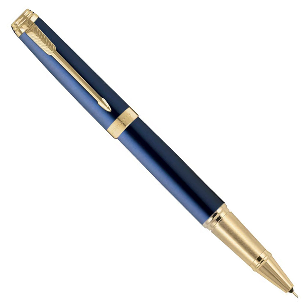 thumbnail image 2 of Parker Galaxy Roller Ball Pen – Gold Plated Body, Blue Ink, GT Trim 2 of 4