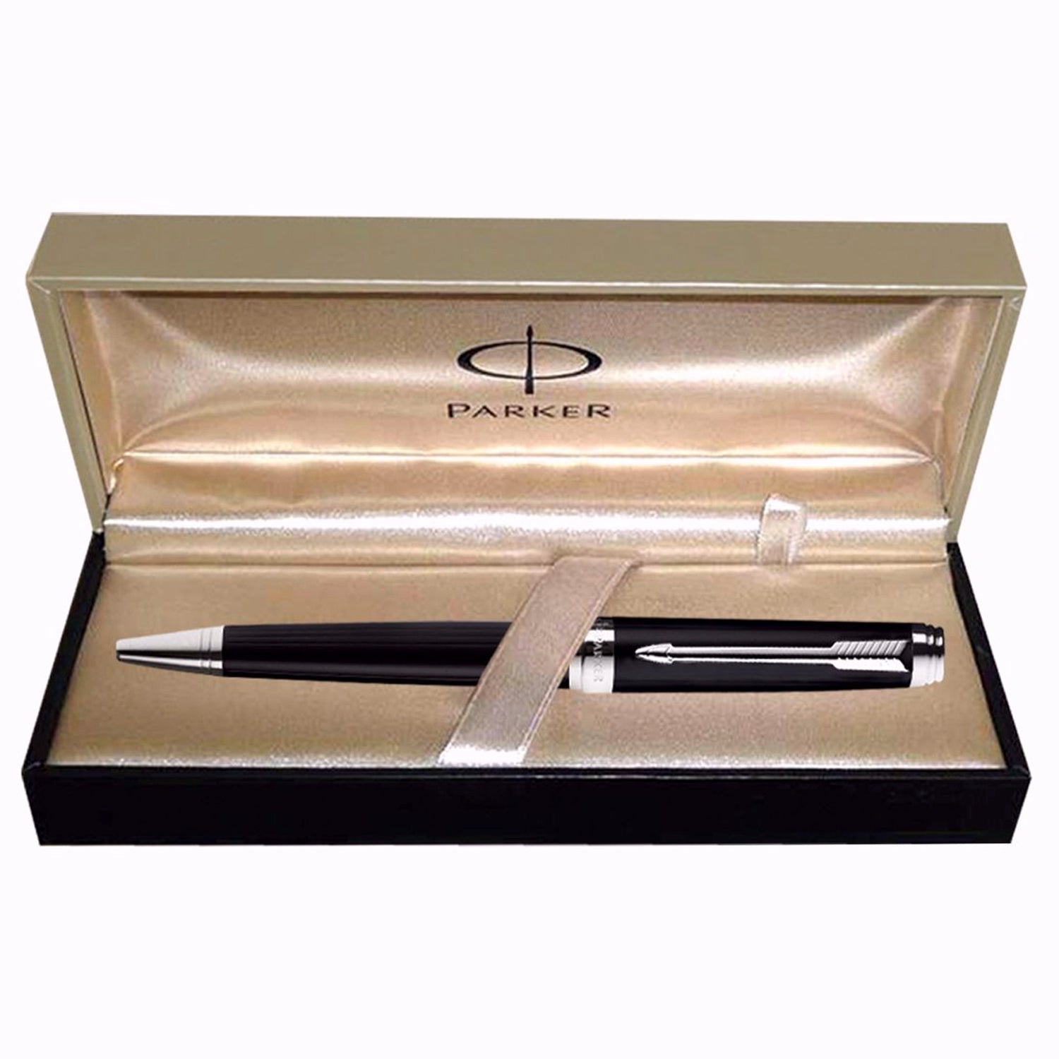 Parker Ambient Lacque Black CT Ballpoint Pen 9000014118