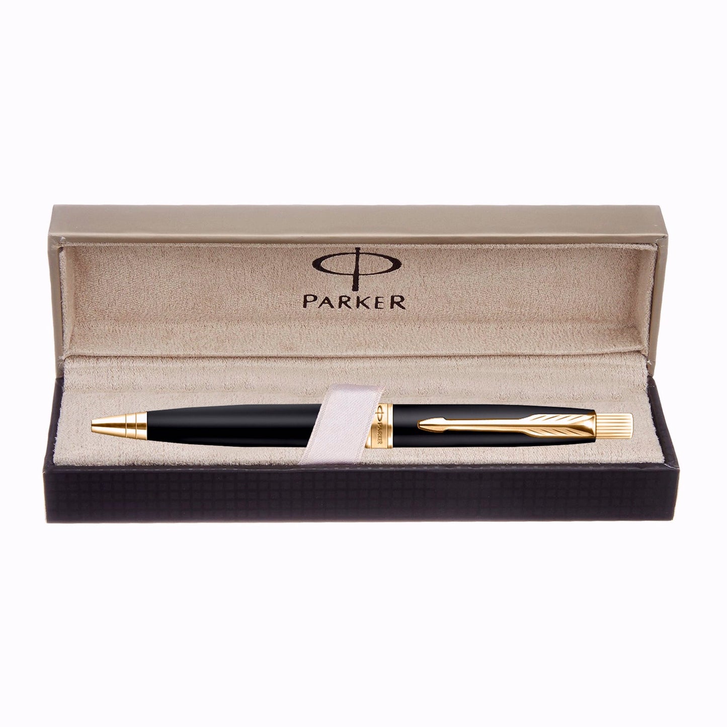 Parker Aster Matte Black GT Ballpoint Pen 9000018416