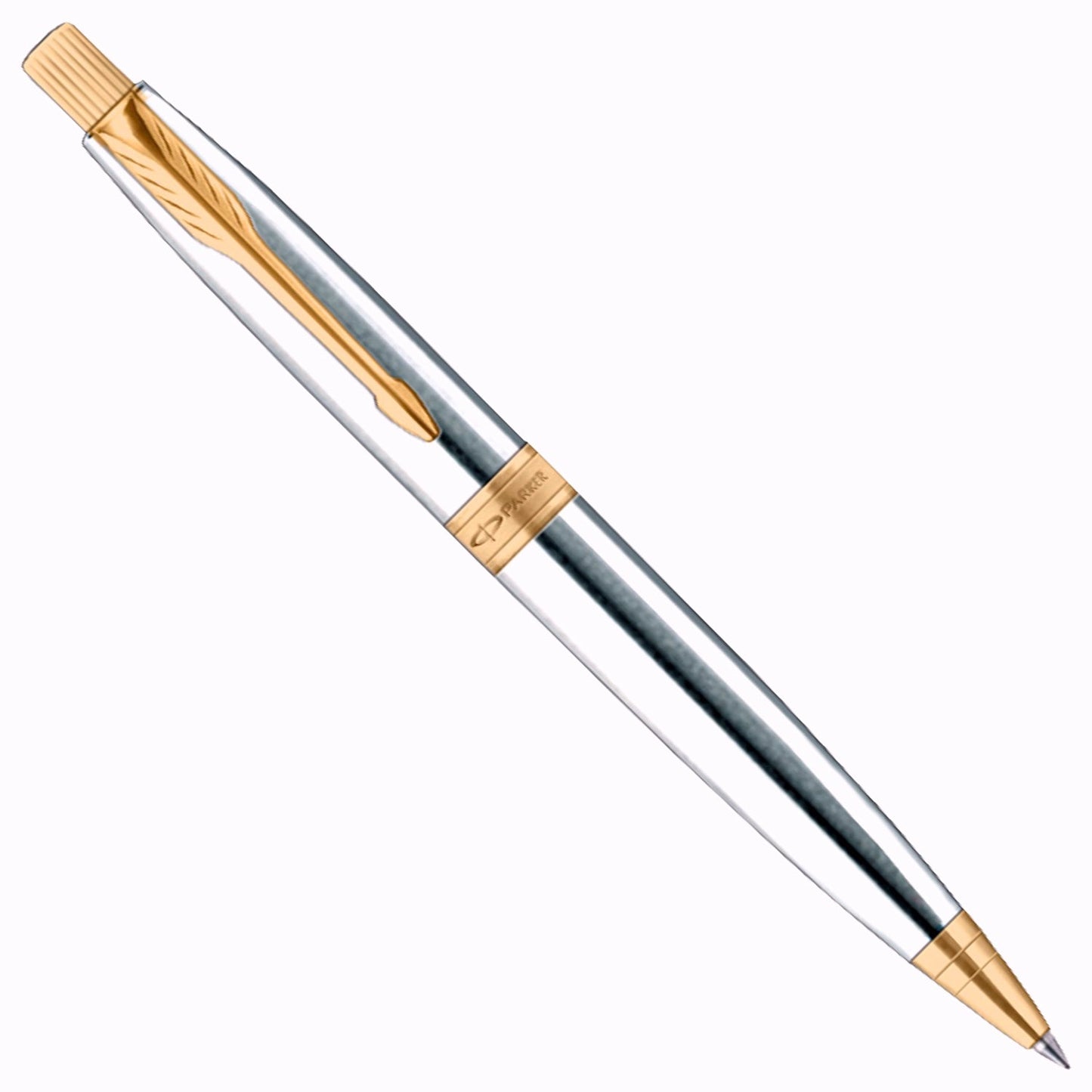Parker Aster Shiny Chrome GT Ballpoint Pen 9000019826