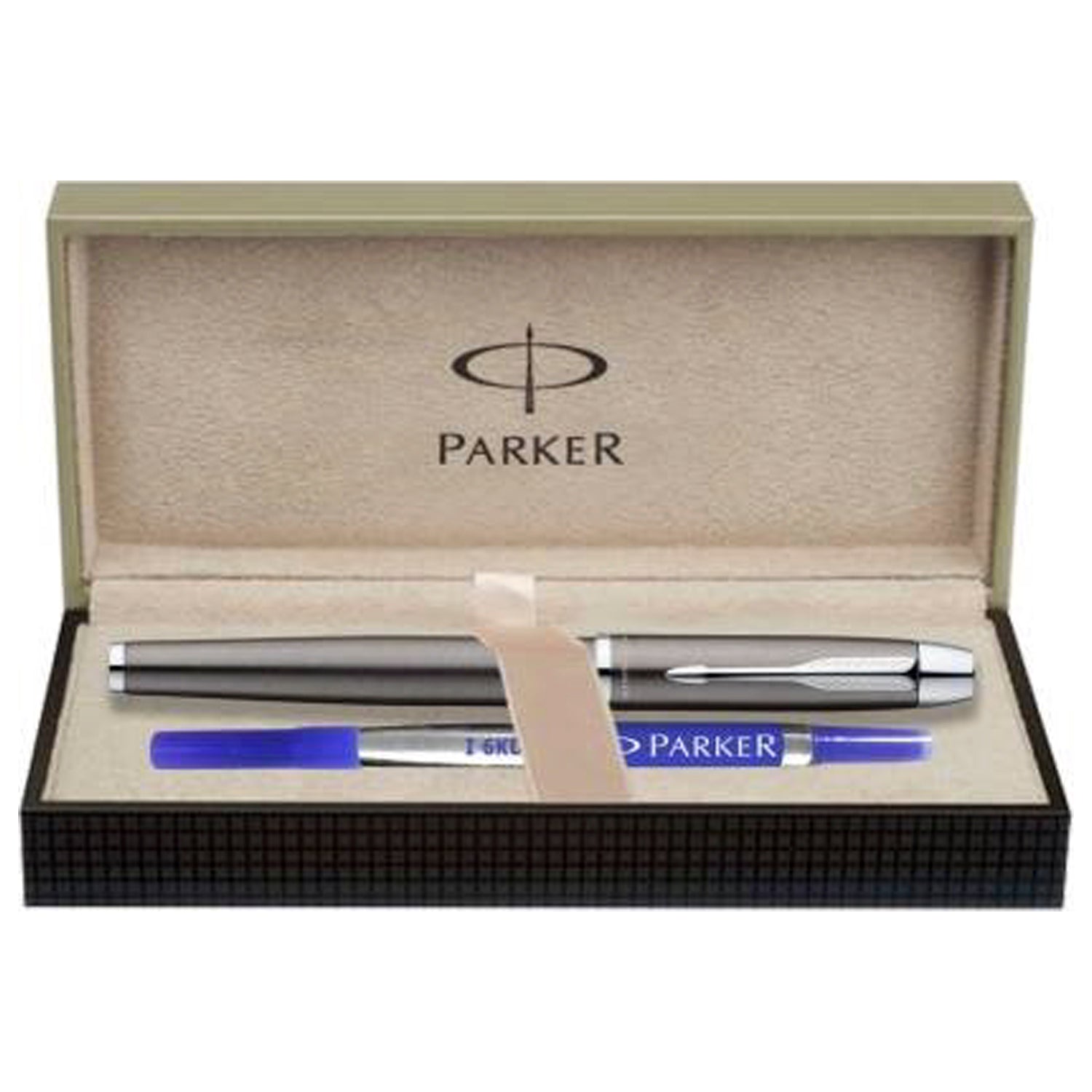 Parker IM Gun Metal CT Roller Ball Pen 9000013242