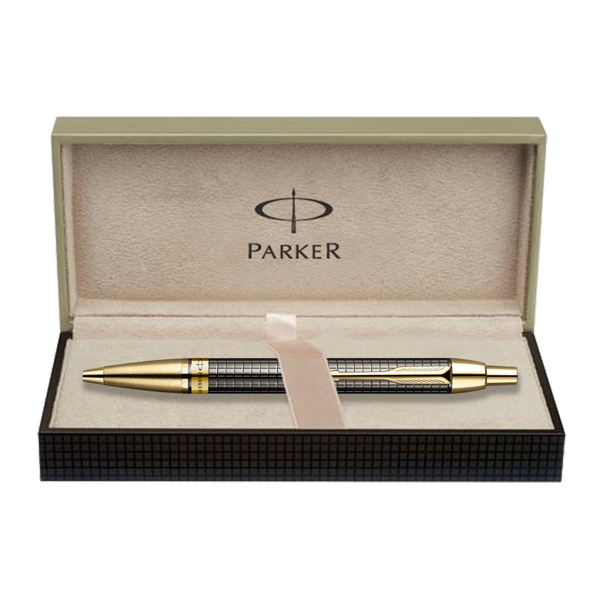 Parker Odyssey Gun Metal Chiseled GT Ballpoint Pen 9000020512