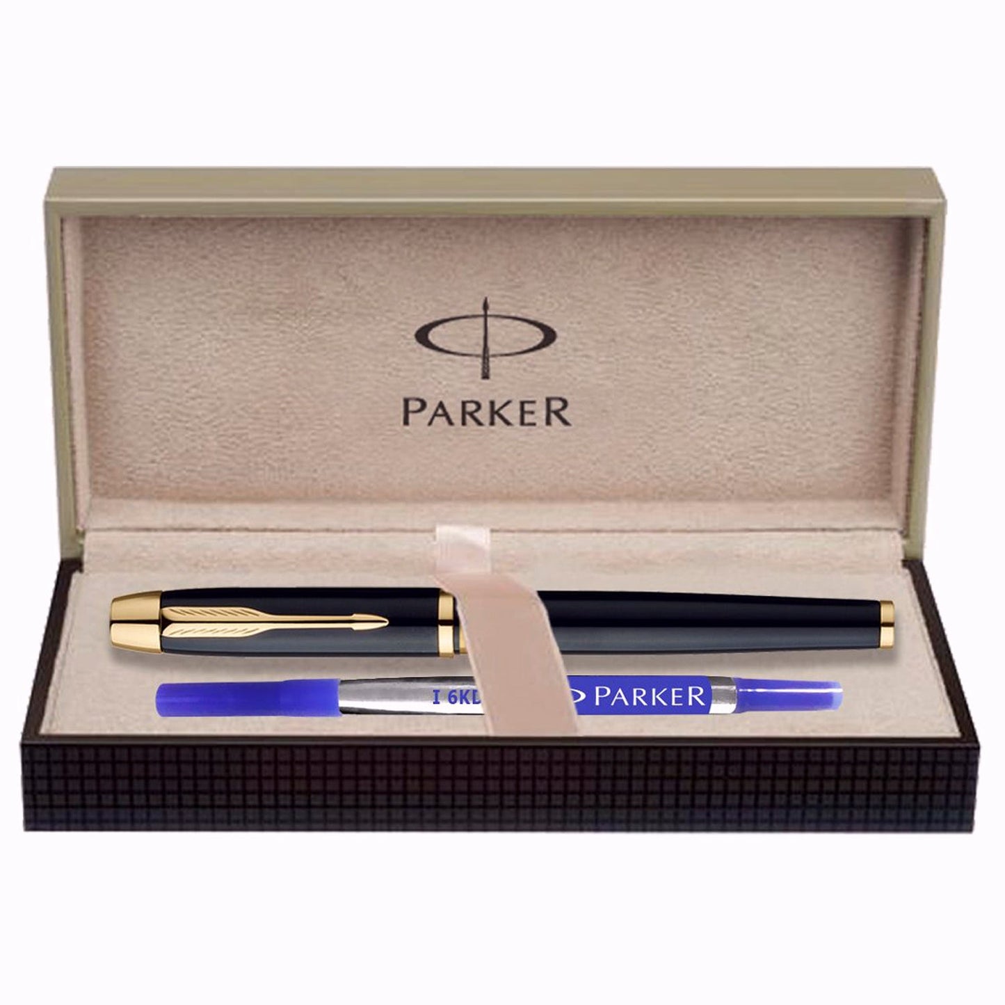 Parker Odyssey Lacquer Black GT Roller Ball Pen 9000016674