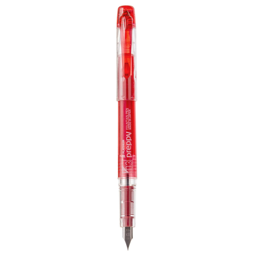 Platinum Preppy Fountain Pen (Red)