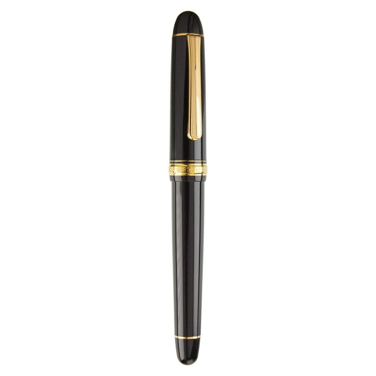 Platinum #3776 Century Black In Black GT Fountain Pen PNB130001